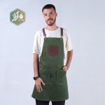 پیش بند سبز گل جانا کد J7